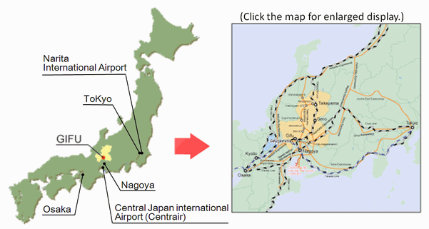 Access to Gifu City